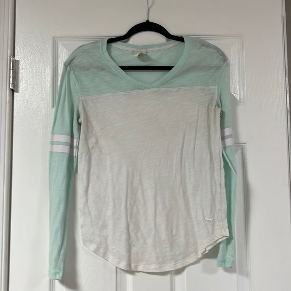 Pink long sleeve top
